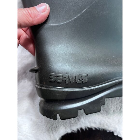 Servus Made In USA Mens Rubber Work Boots Size 10 - Picture 5 of 8